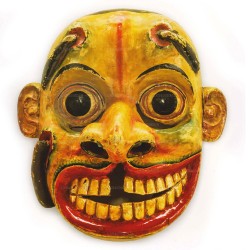 Hewa Kolama Mask - Height 23cm