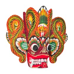 Maru Raksha Mask - Height 25cm