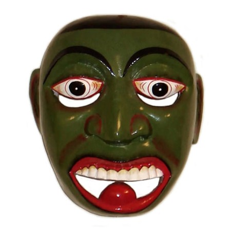 Amukku Sanniya Mask - Height 23cm