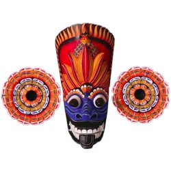 Purnaka Raksha Mask - Height 20cm