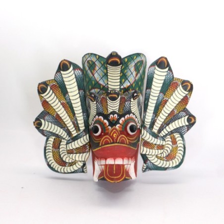 Naga Raksha Cobra Mask - 19 × 14.5 cm