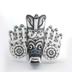 Naga Raksha Cobra Mask Large - 30 × 26 cm