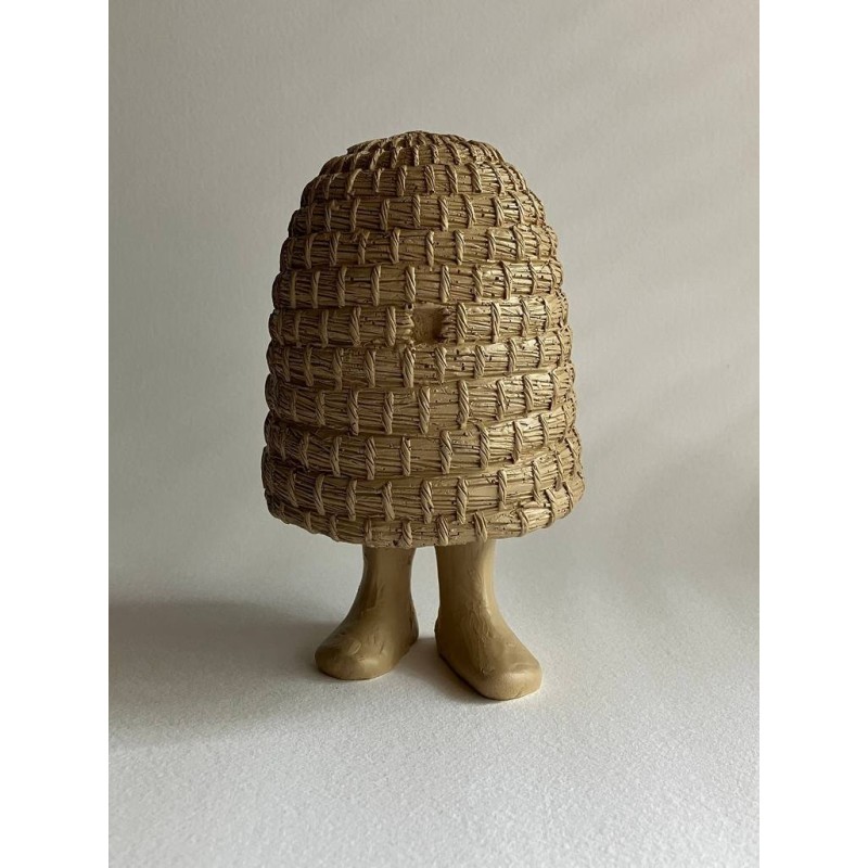 Hive Guy Coffee Latte Color Sculpture