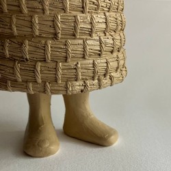 Hive Guy Coffee Latte Color Sculpture