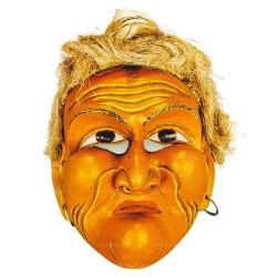 Nonchi Akka Kolam Mask - Height 23cm