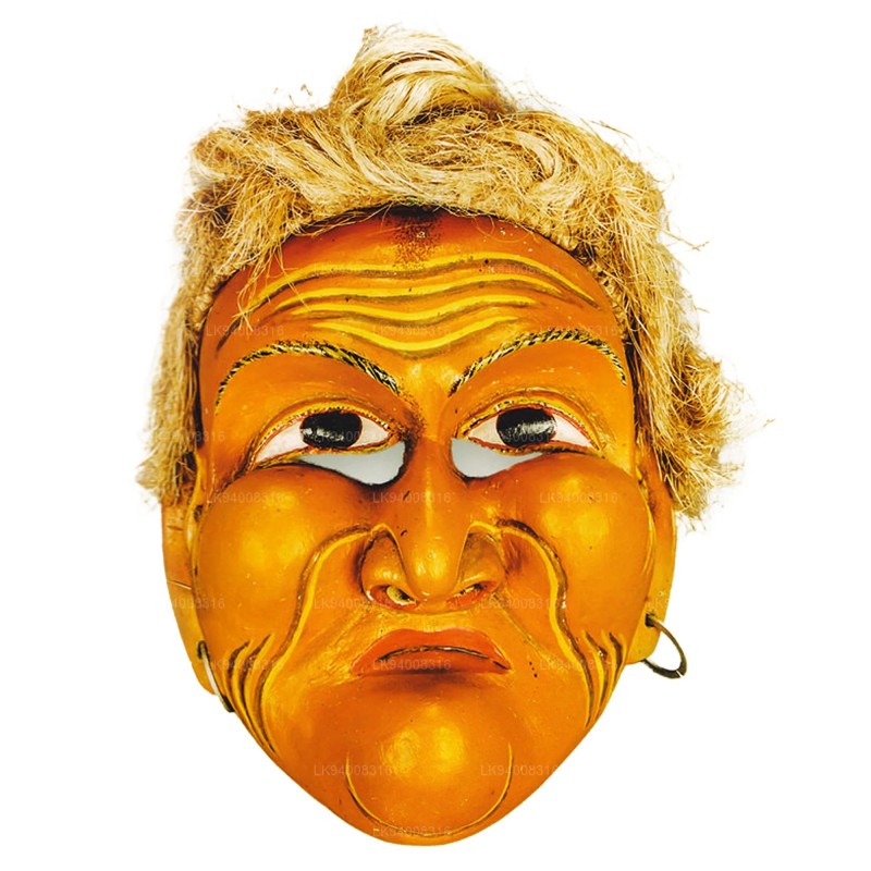 Nonchi Akka Kolam Mask - Height 23cm