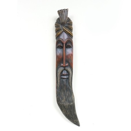 Bamunu Mask - Length 7cm x Width 5cm x Height 53 cm