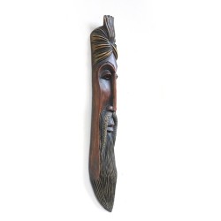 Bamunu Mask - Length 7cm x Width 5cm x Height 53 cm
