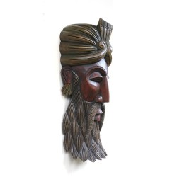 Bamunu Mask - Length 27cm x Width 14cm x Height 52cm