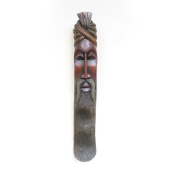 Bamunu Mask - Length 12.5cm x Width 9.5cm x Height 80cm