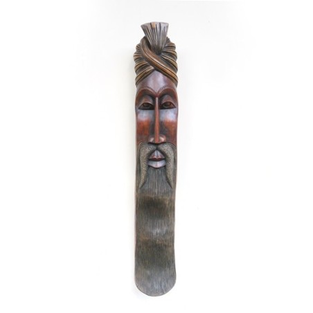 Bamunu Mask - Length 12.5cm x Width 9.5cm x Height 80cm