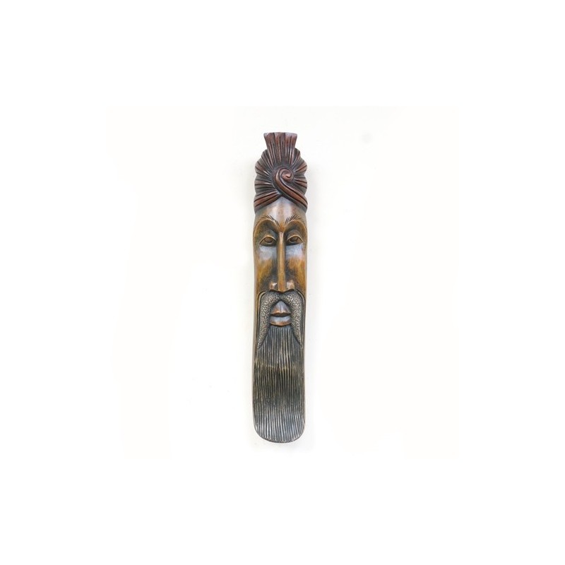 Bamunu Mask - Length 9cm x Width 7.5cm x Height 51.5cm