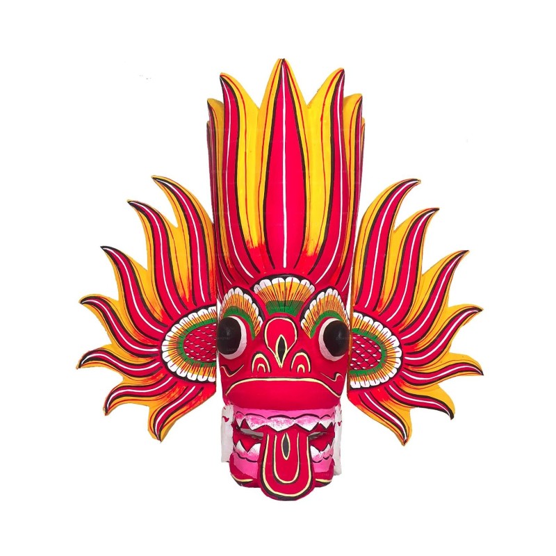 Ginidal Raksha Mask - Height 38cm