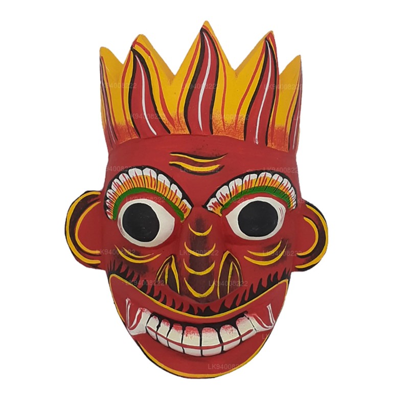 Ginijala Sanniya Mask - Height 23cm